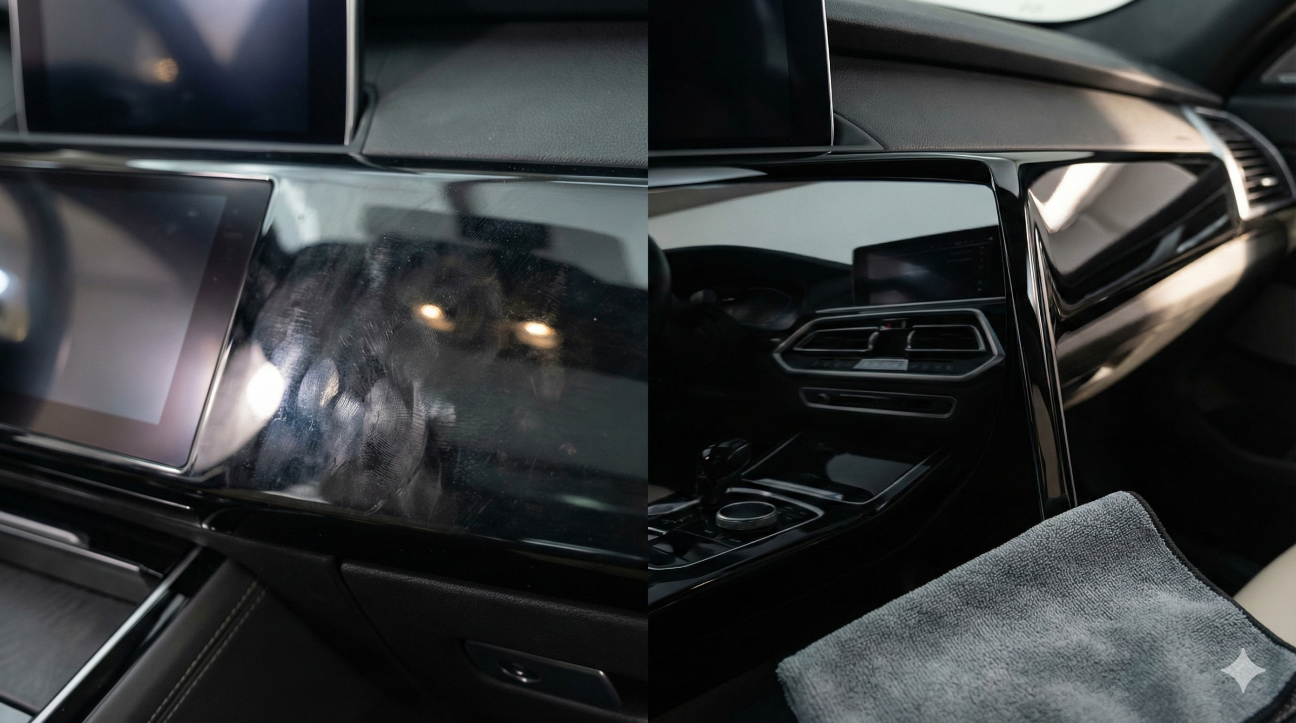 Before and After Cleaning Results